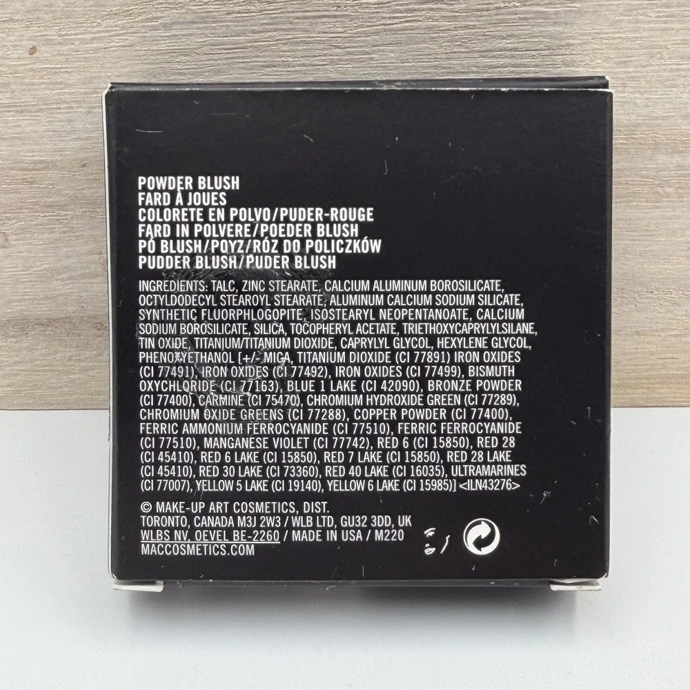 MAC Powder Blush COPPERTONE Cheek Enhancing Blush w/ Talc